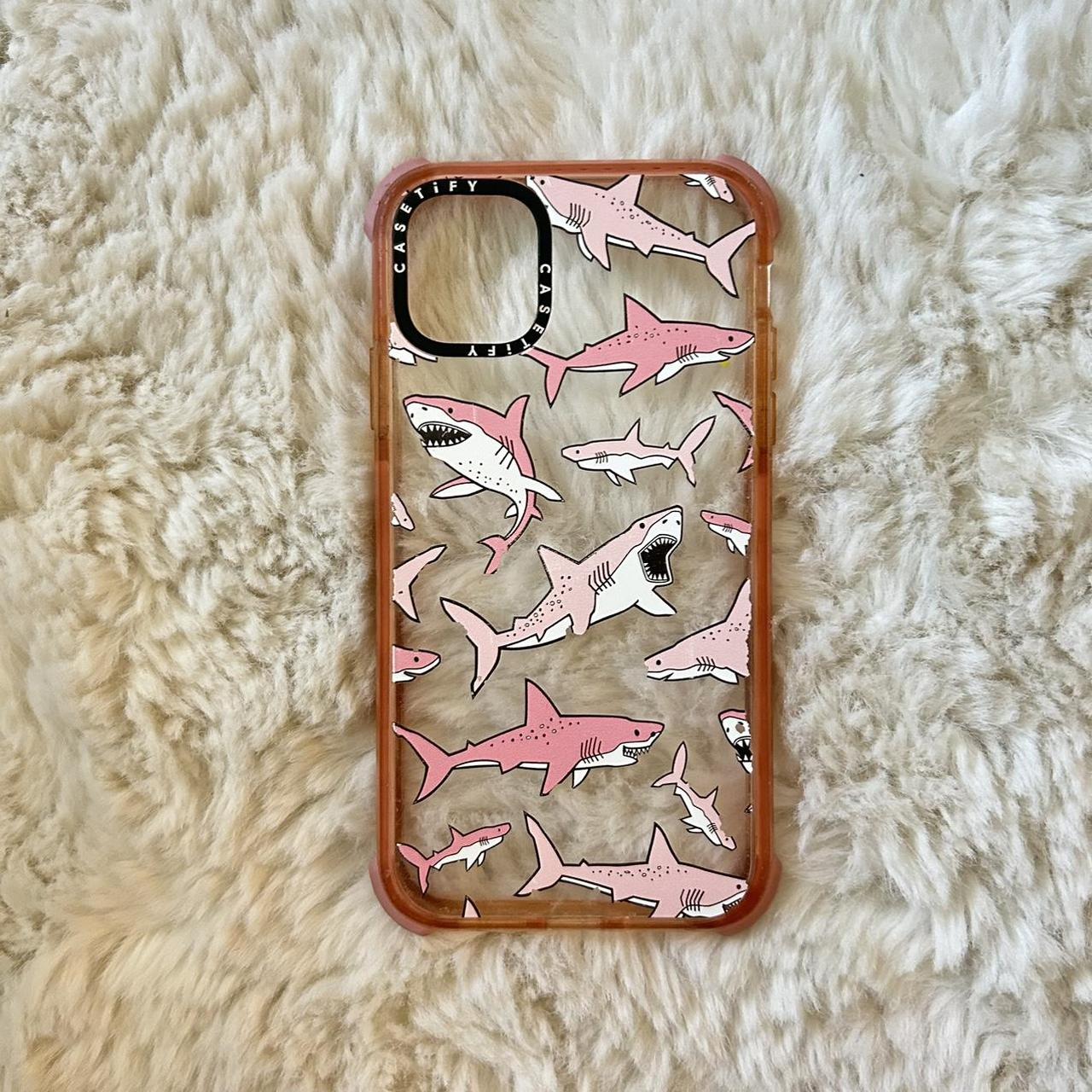 Casetify shark iPhone 11 case 🦈💕 #shark #pink... - Depop