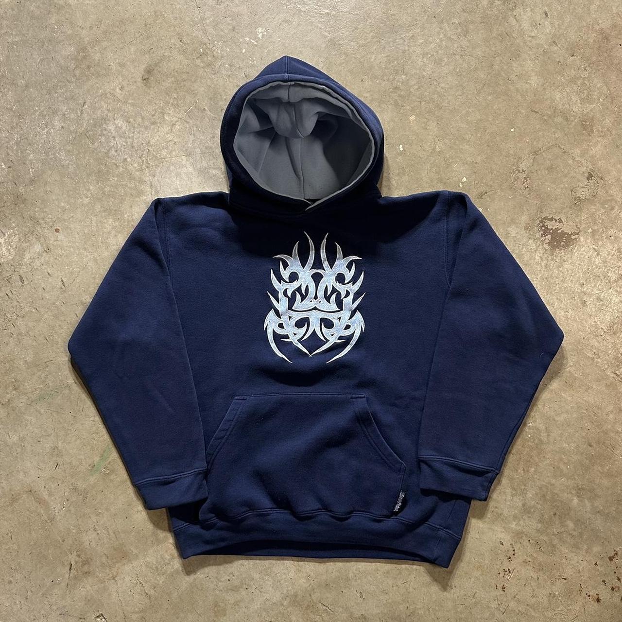 Vintage Tony Hawk Full Zip Skeleton Skull Hoodie | Depop