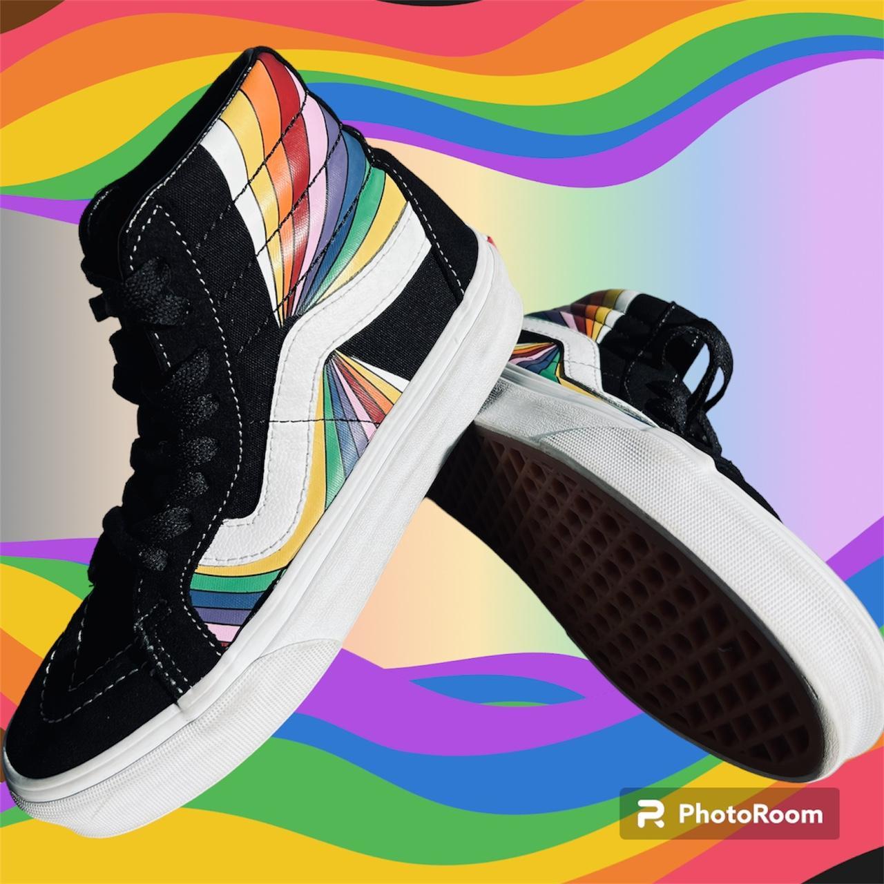 Vans sk8 clearance hi multicolor