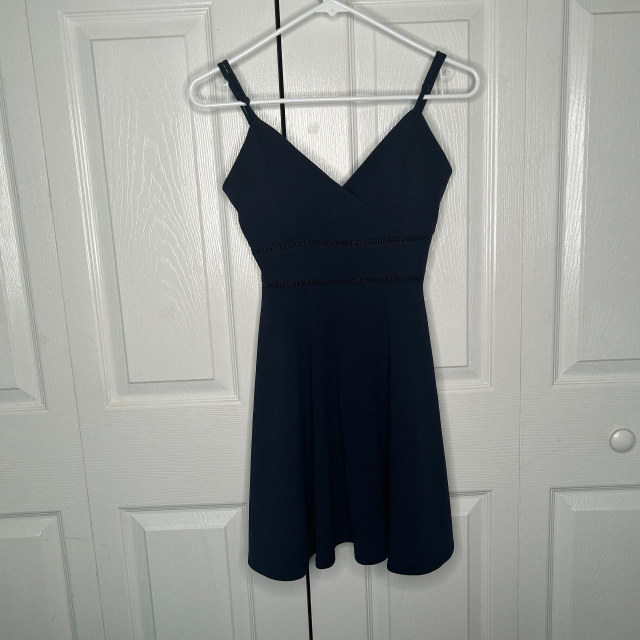 francesca's Women's Black Dress | Depop