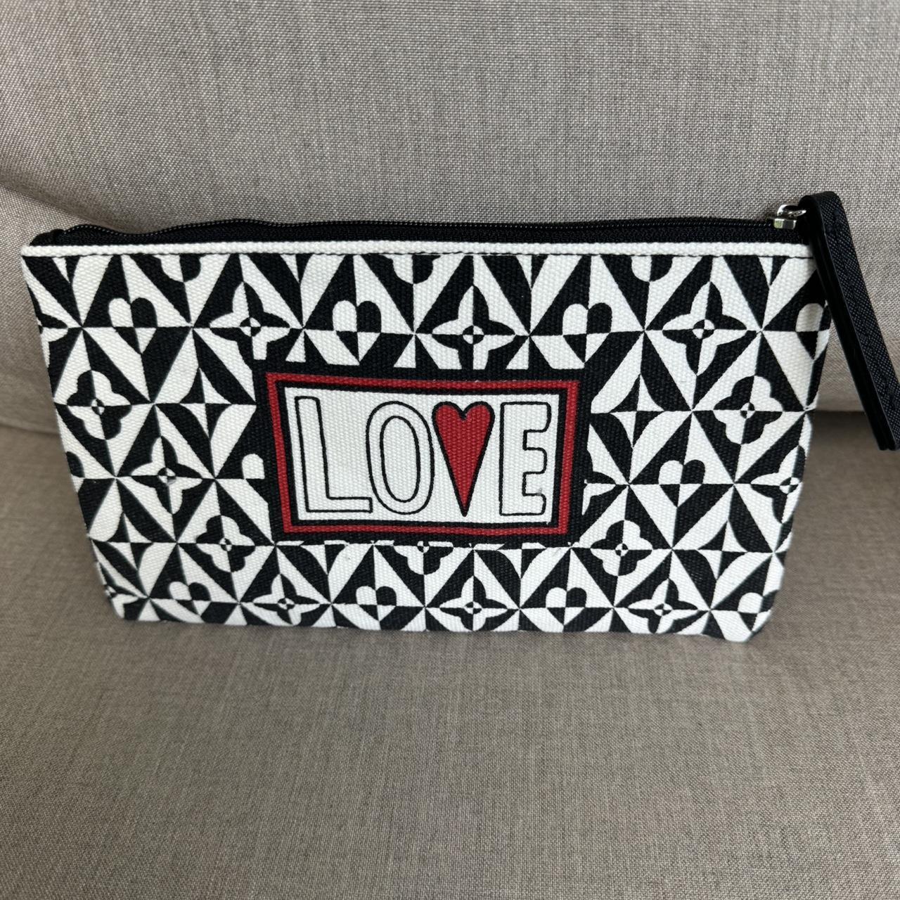 Women's Black and White Love Brighton Hand popular Bag