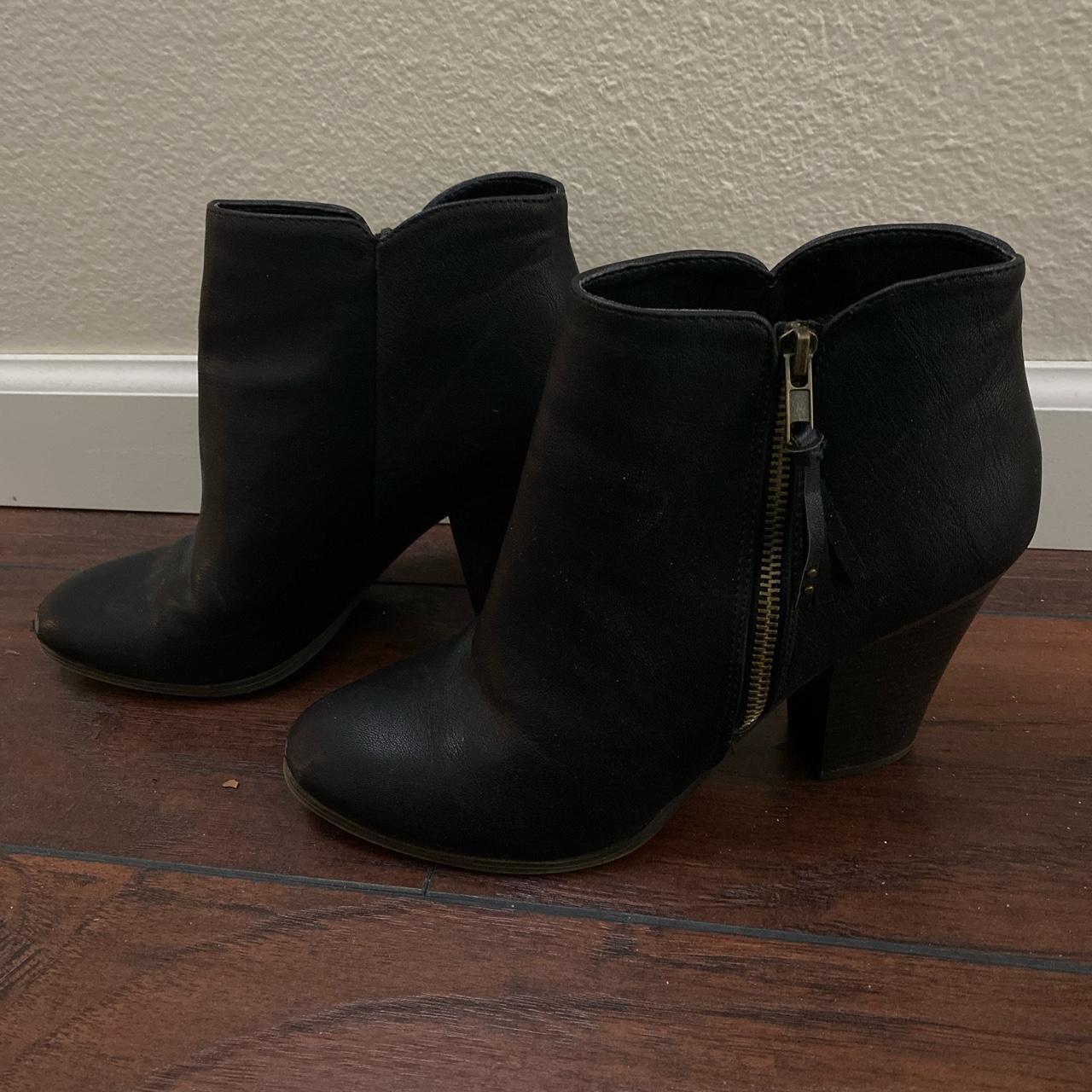 Charlotte Russe Women S Black Boots Depop