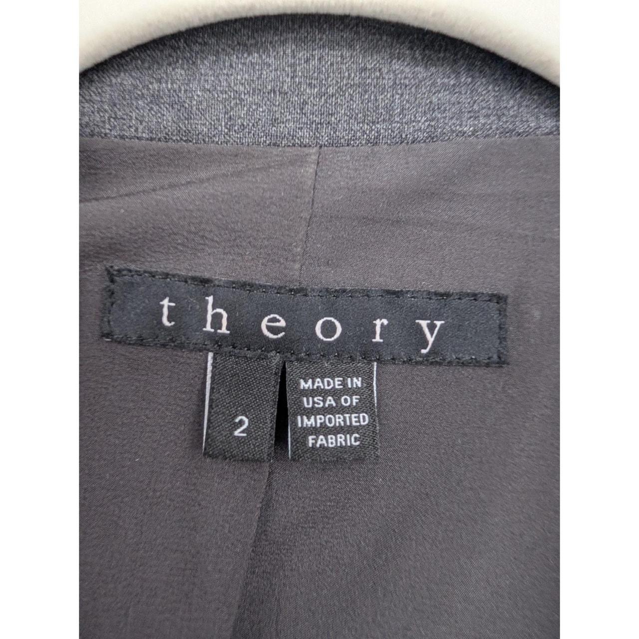 Theory Women's Tailored jacket - Grey - 2 – Theor… - image 4