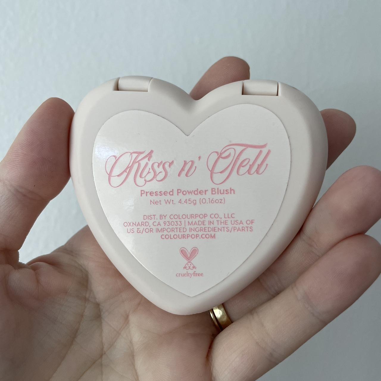 Colourpop Kiss n Tell blush. Only tried out once. Depop