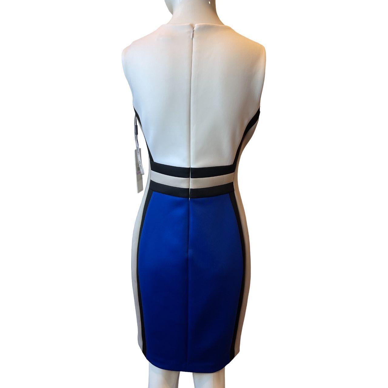 Calvin klein color block dress online