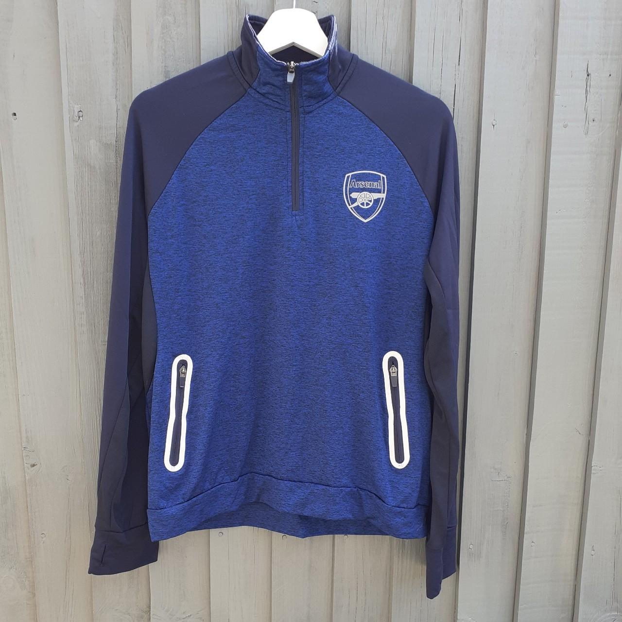 Mens Official Arsenal football club track jacket... - Depop