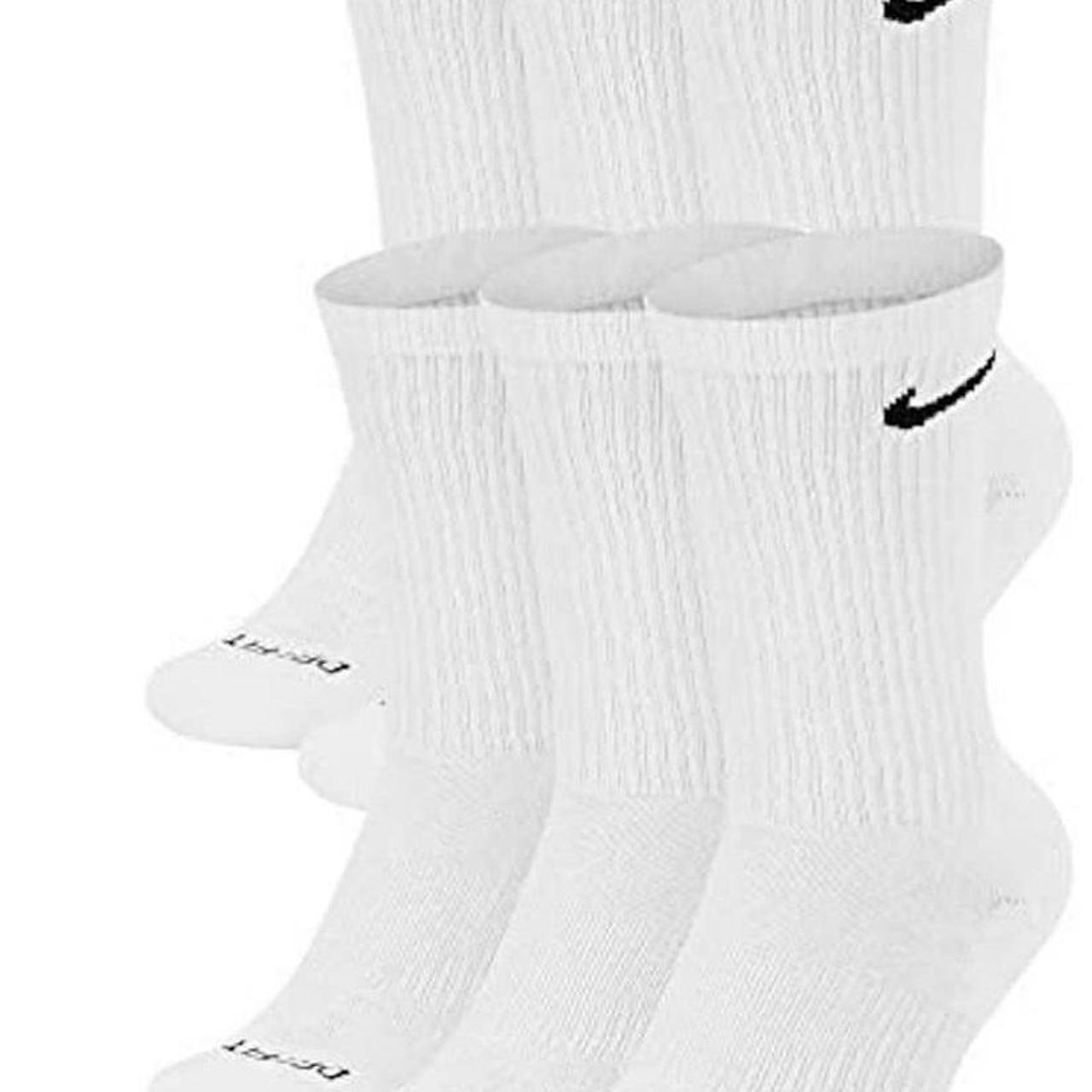 mens white socks nike