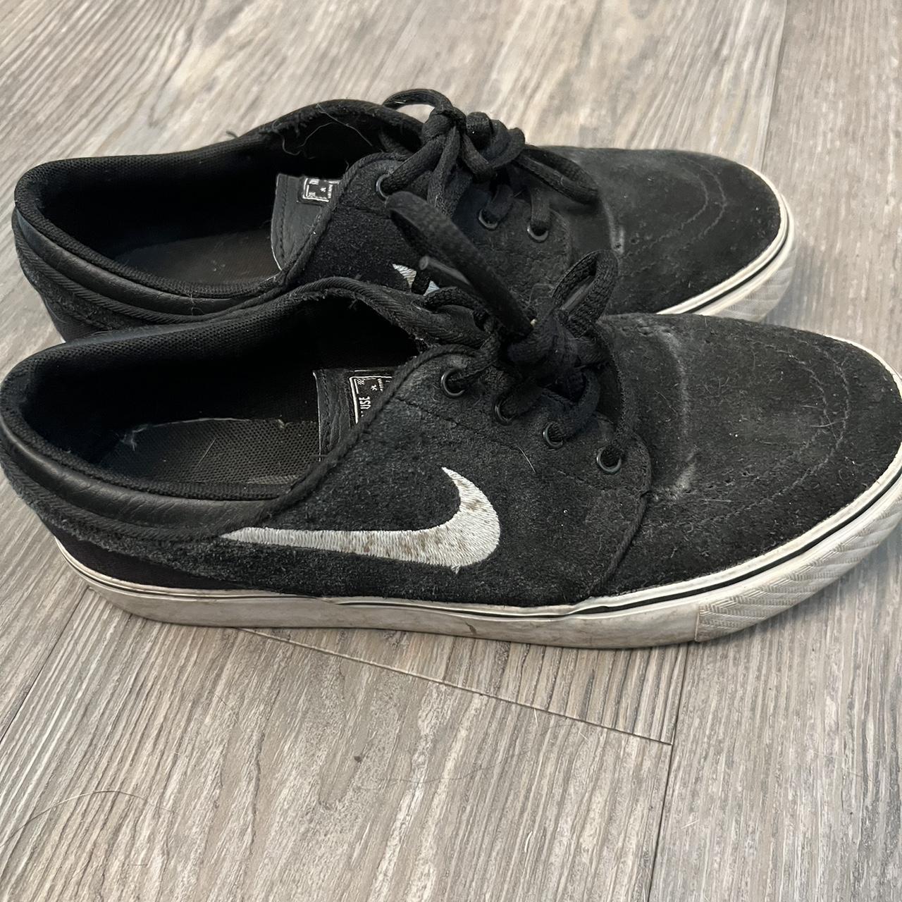 Nike janoski white top leather womens