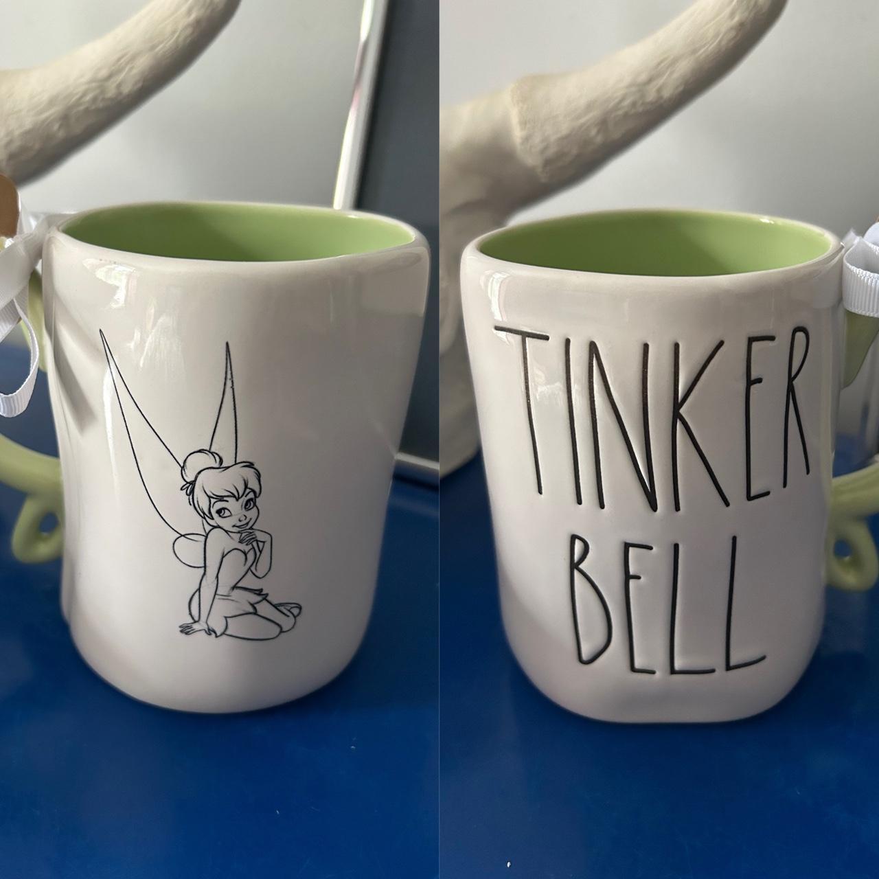 New Rae Dunn x Peter Pan white ceramic Disney Tinker Bell