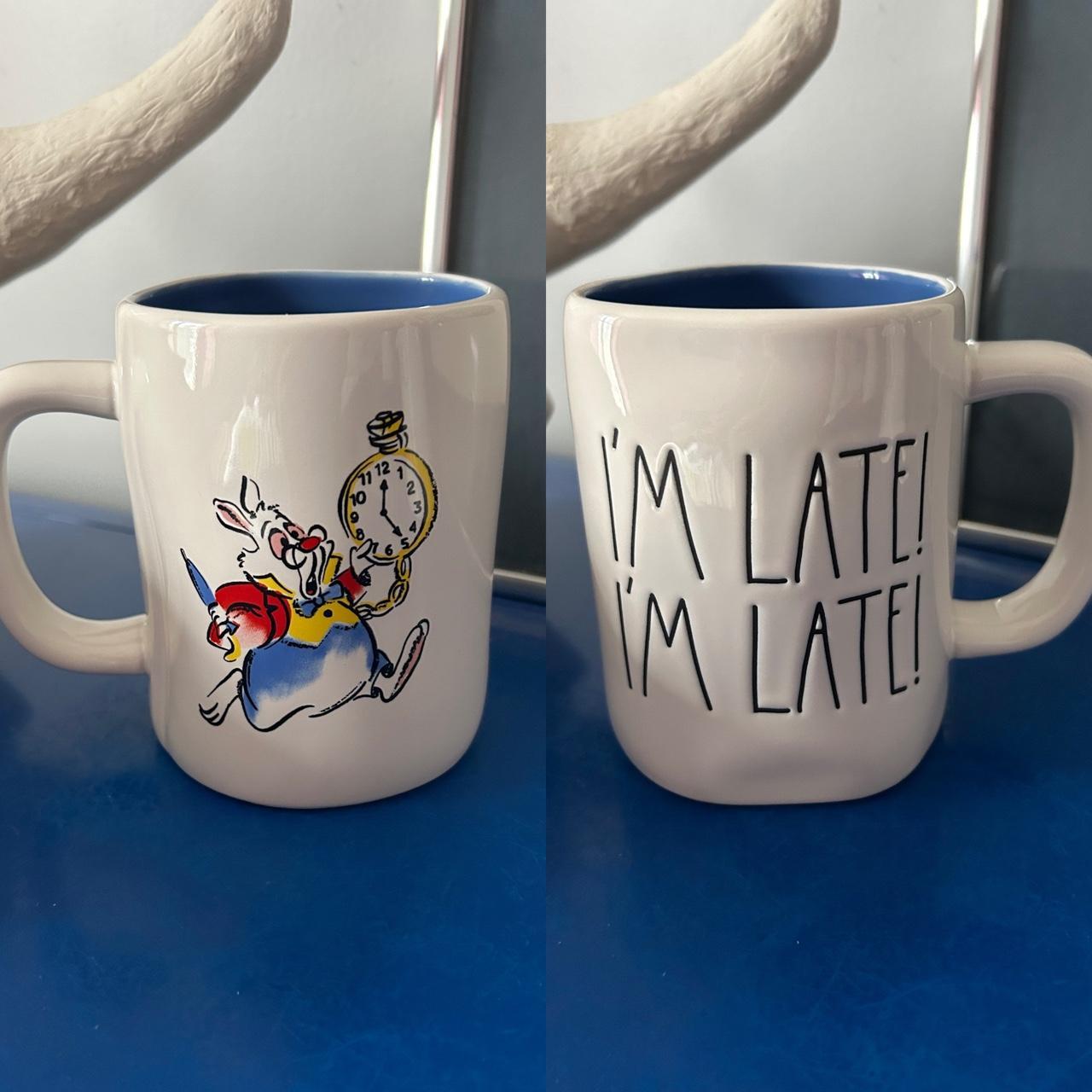 Disney White Rabbit Mug Alice in Wonderland