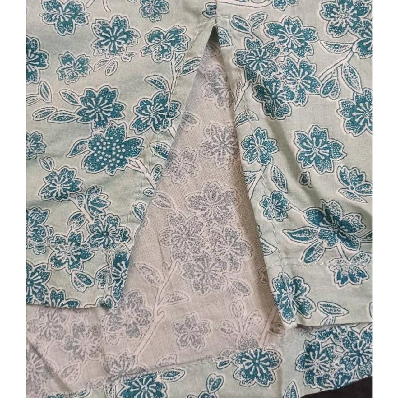 EUC!! Adorable David Jones Lightweight Floral Tunic... Depop