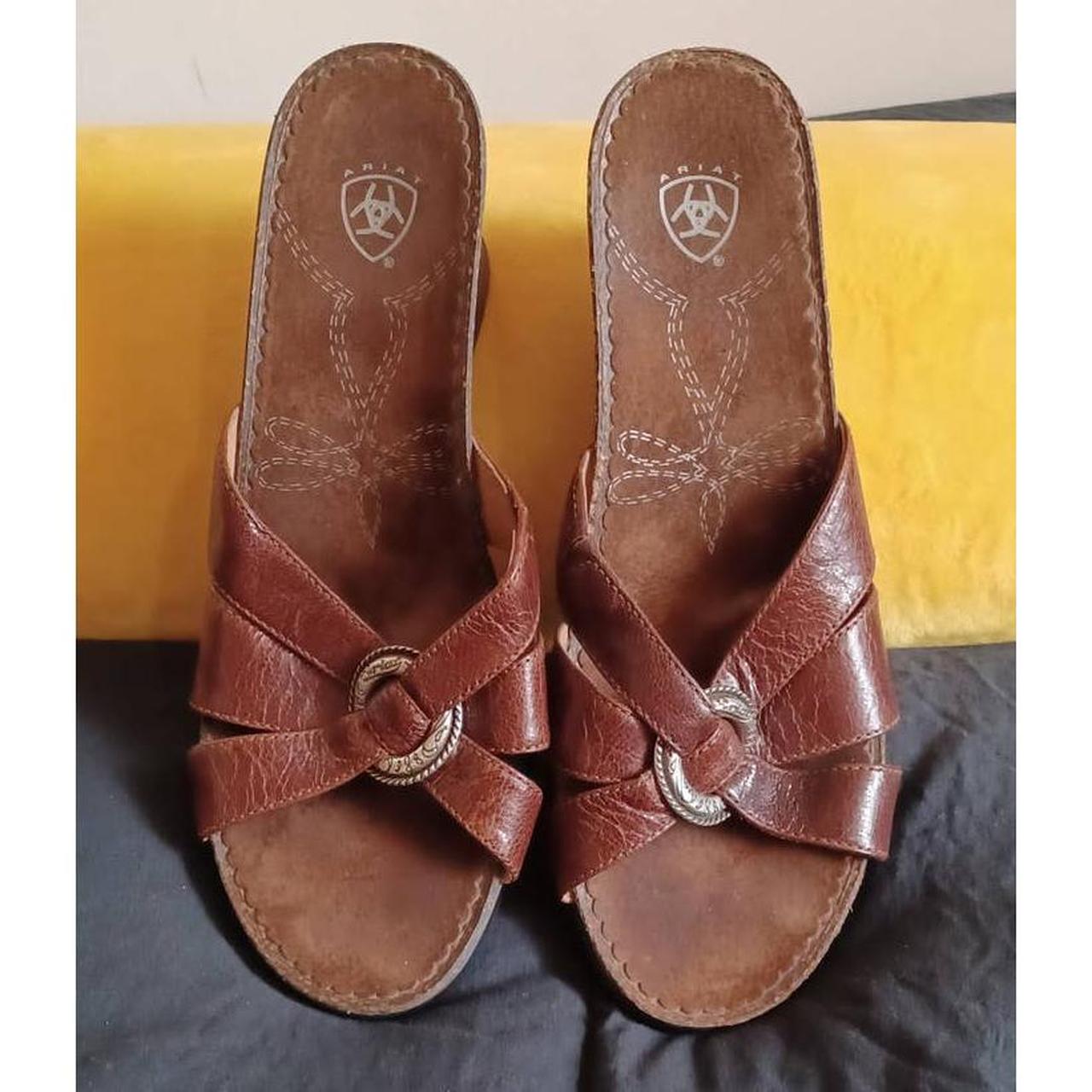 ariat leather sandals