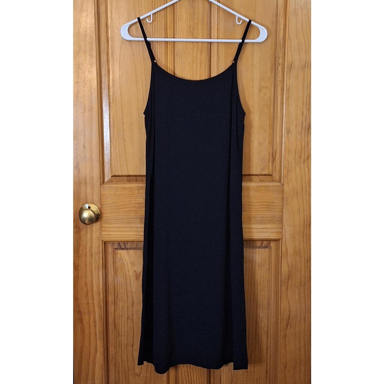 Eileen Fisher Dress Women XXS Black Tencel Blend