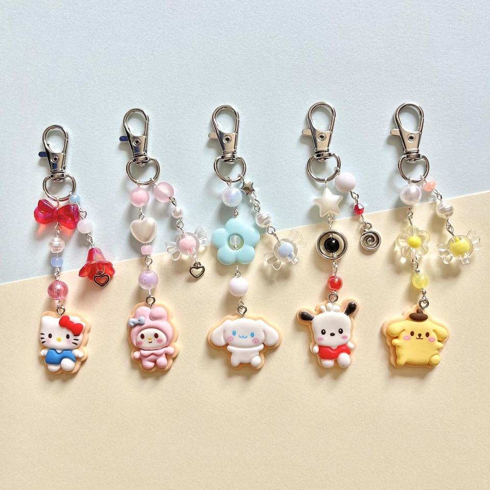 usahana sanrio handmade keychain phone - Depop