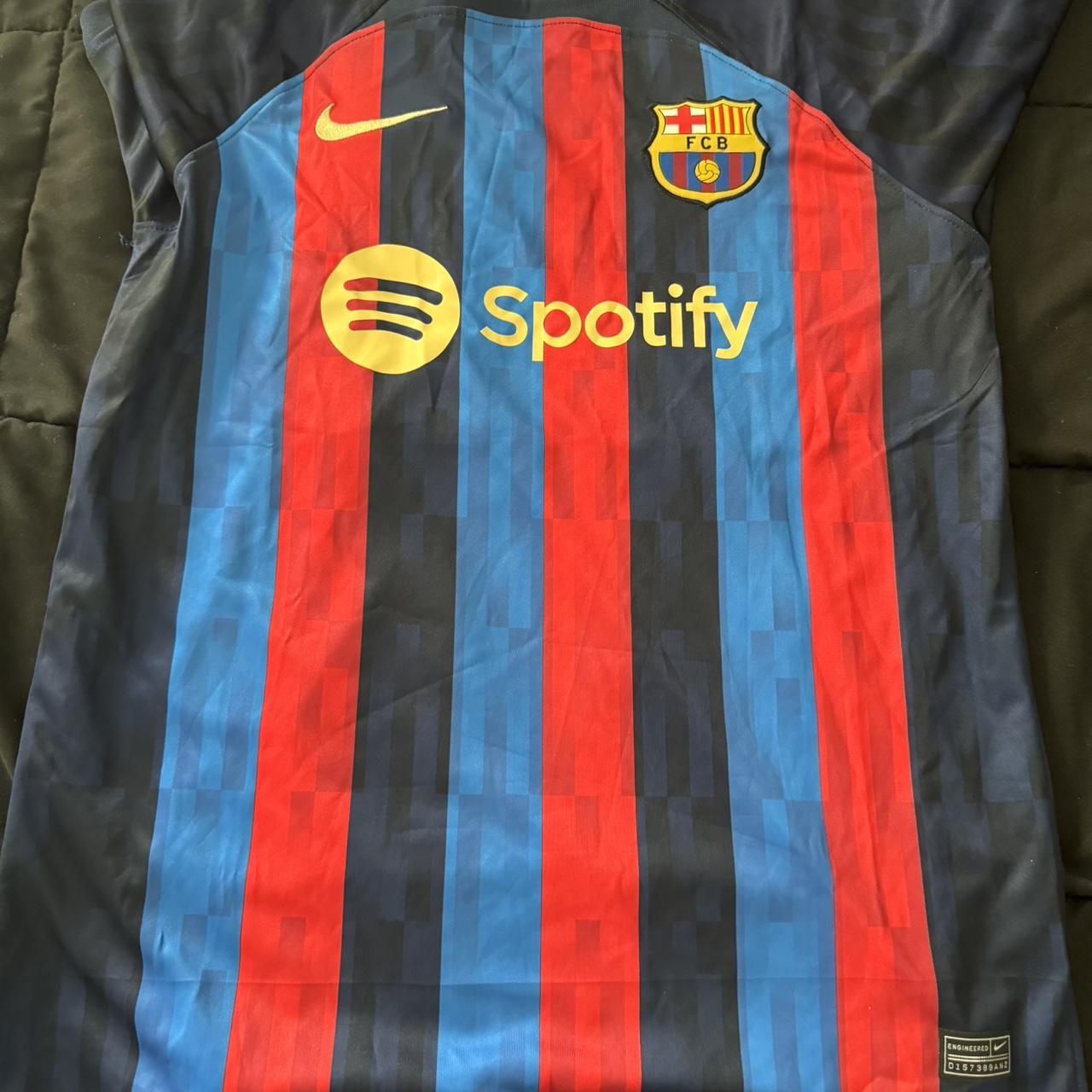 Barcelona Spotify Jersey Size Large Message If Any - Depop