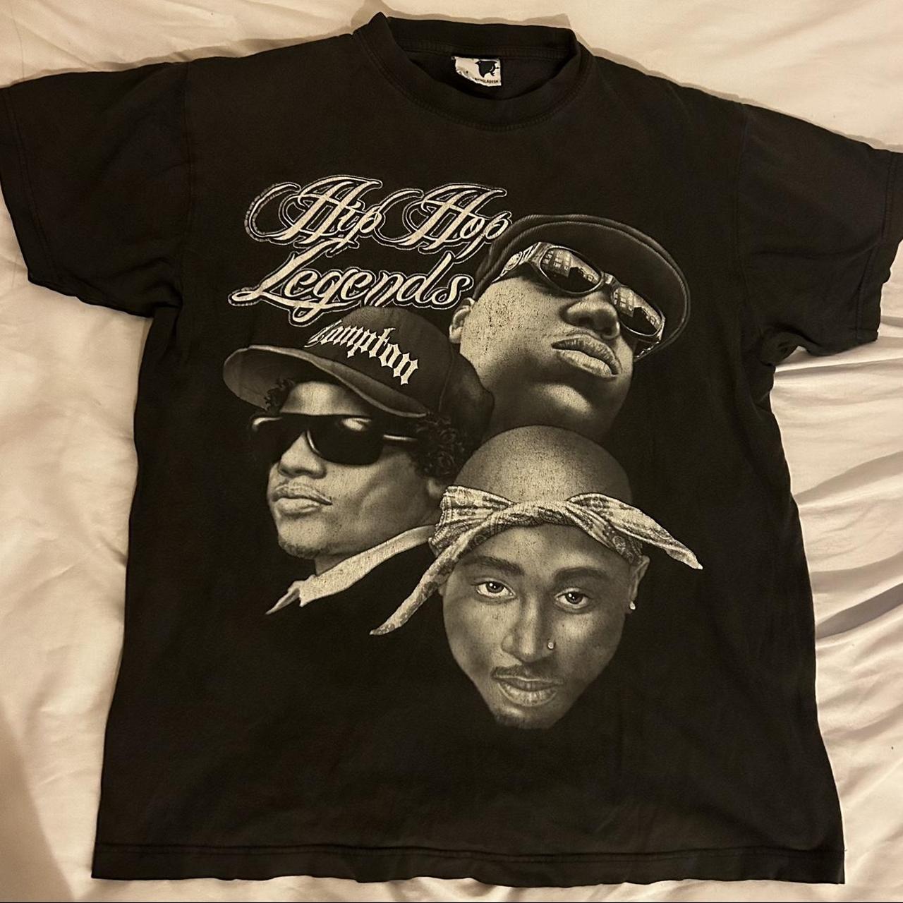 HipHop legends. 2pac, Biggie, Eazy-E. The print is...