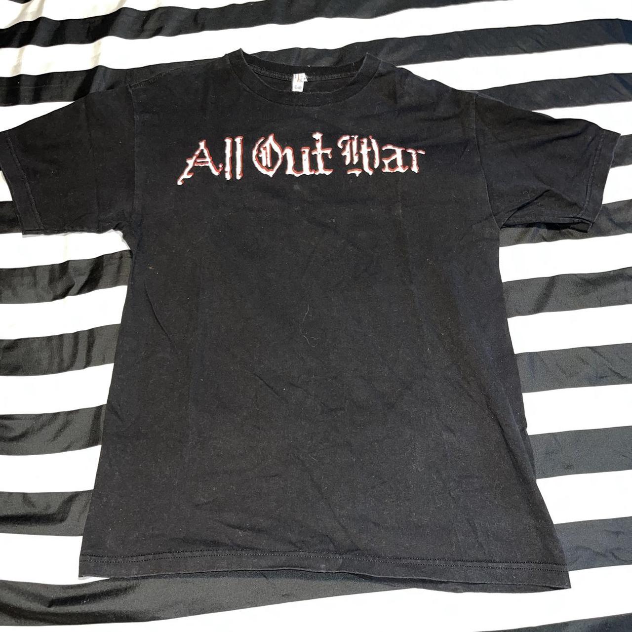 All Out War band shirt. , size medium. , #bandcamp...