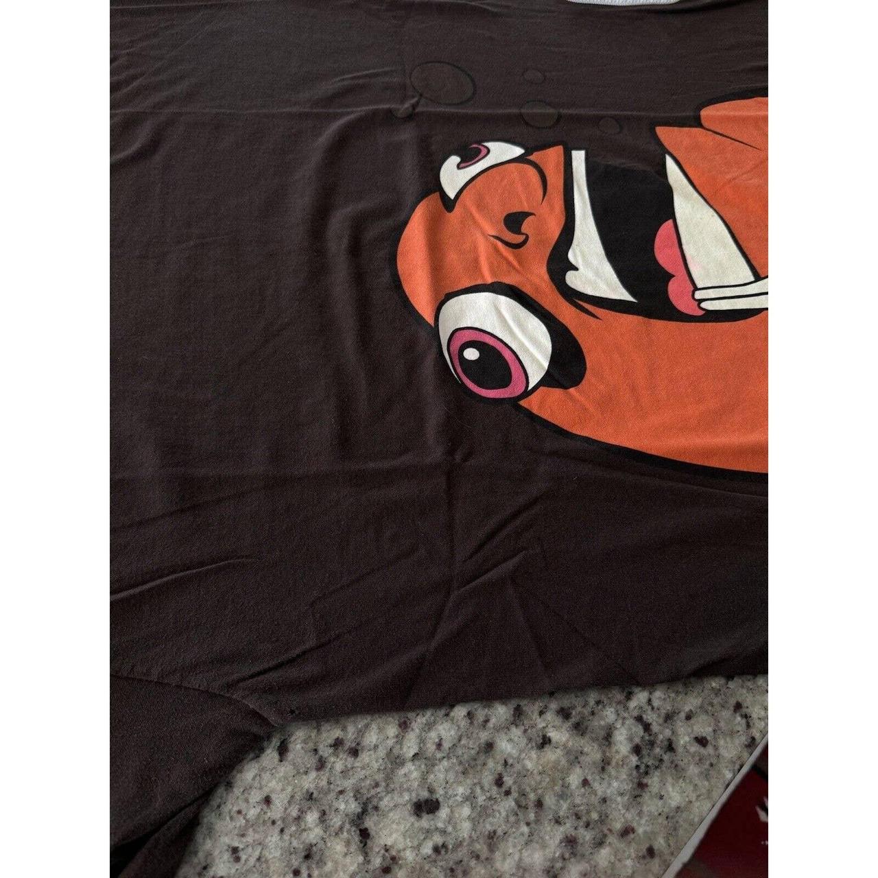 Nike Fish Head Monster T Shirt Mens Size 2XL Brown - Depop