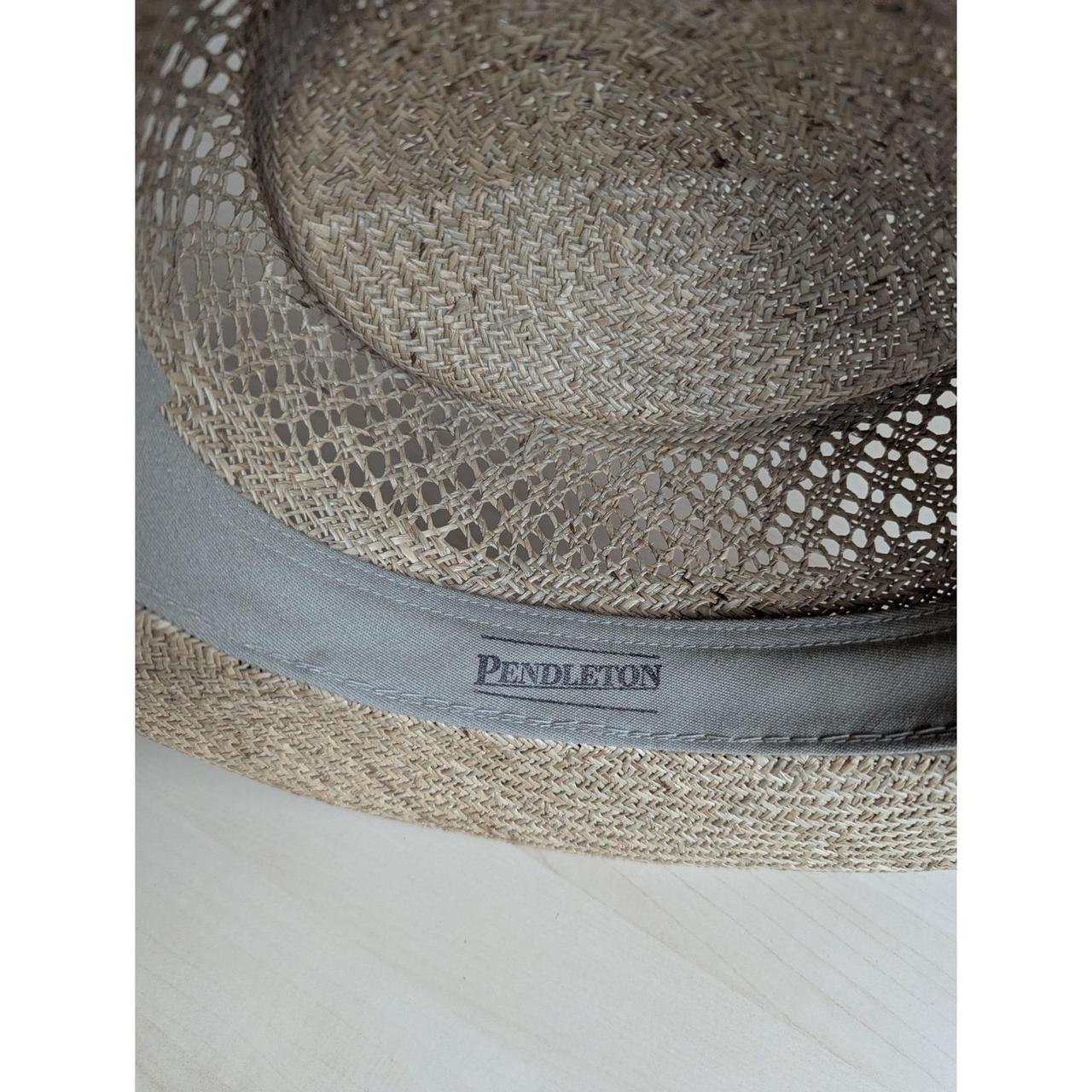 Pendleton Men's Hat - Tan – Pendleton Raffia Wide… - image 6