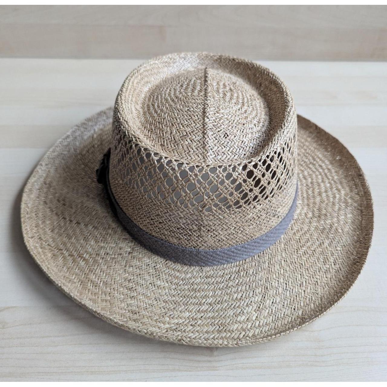 Pendleton Men's Hat - Tan – Pendleton Raffia Wide… - image 3