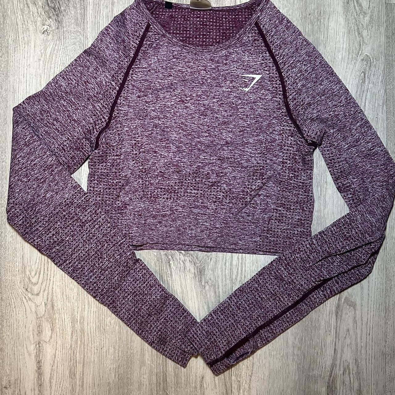 Gymshark Vital Seamless Long Sleeve Crop Great Depop