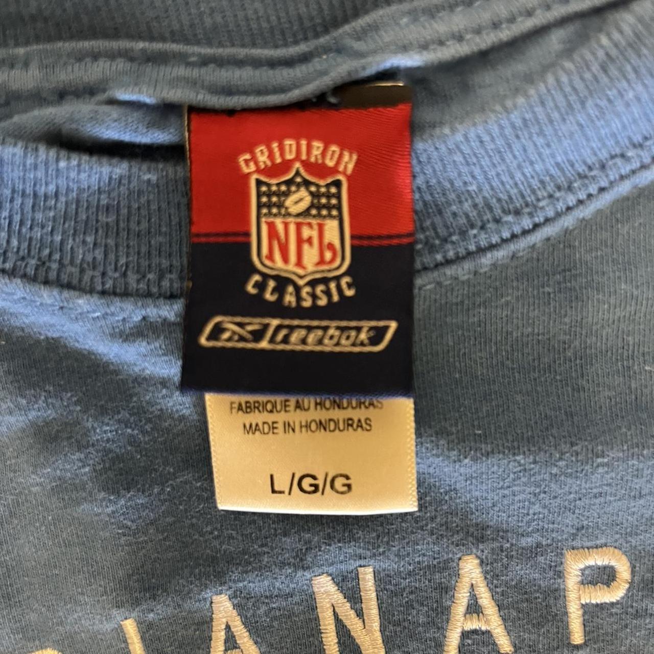 Vintage Indianapolis Colts Team Apparel Blue - Depop