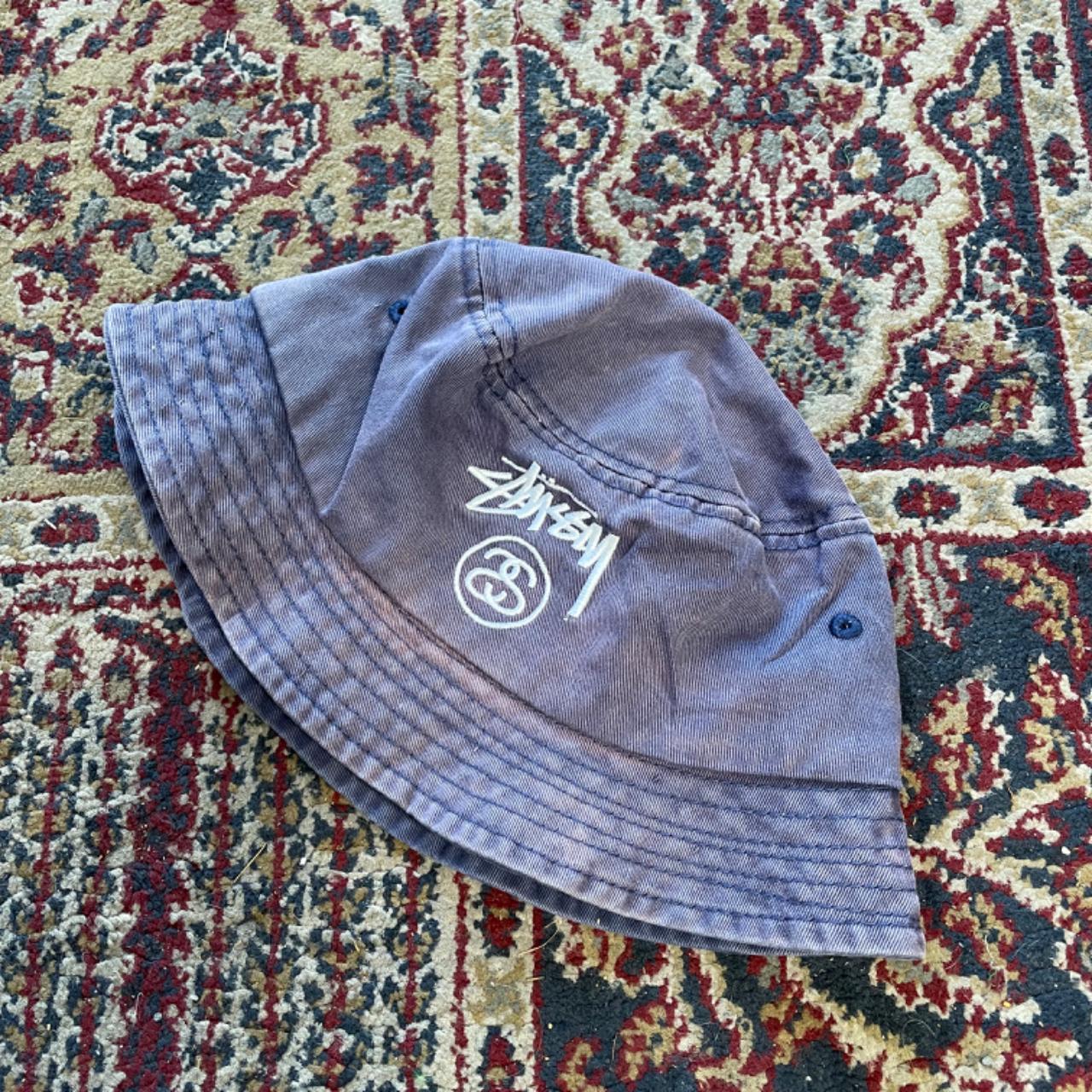 STÜSSY - Giza Jacquard-Knit Bucket Hat - Brown Stussy