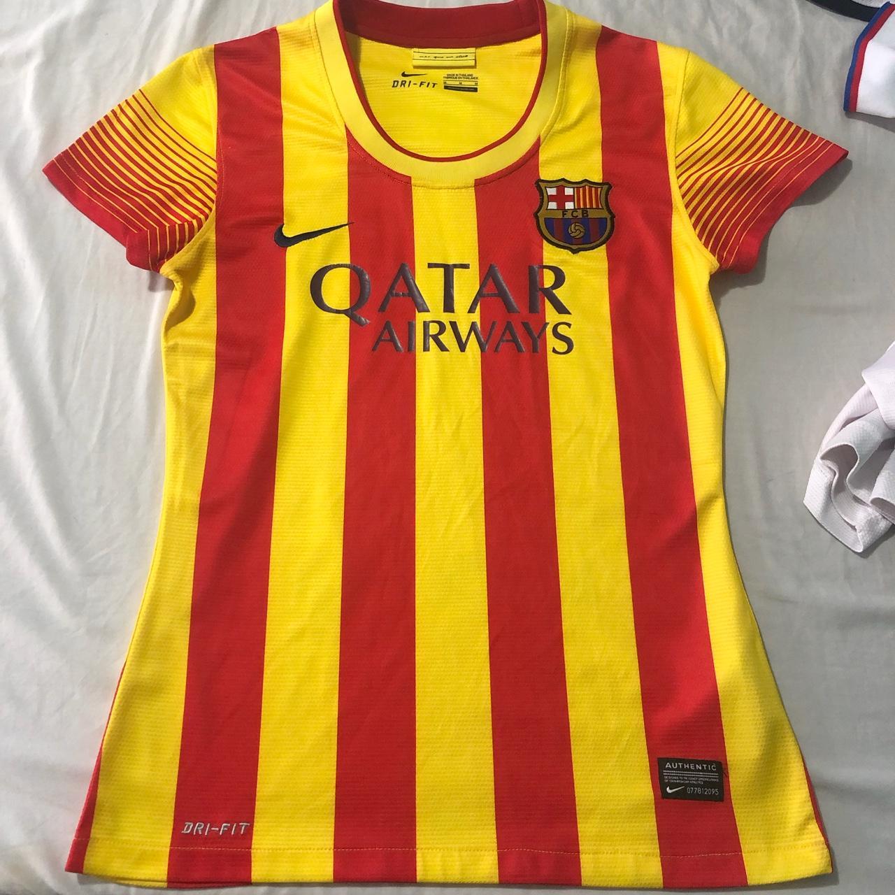 Women’s Fc Barcelona jersey Measurements... - Depop