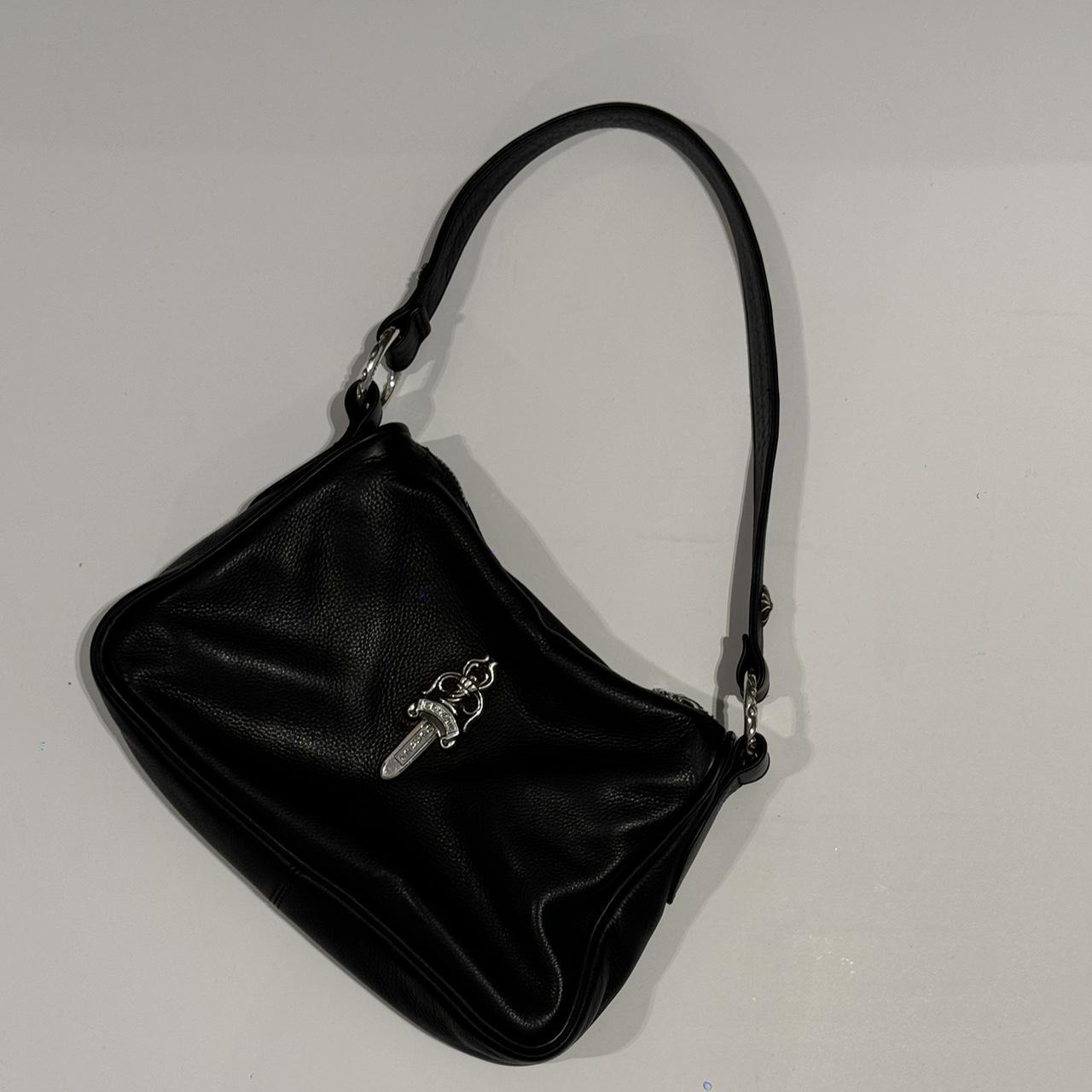 Chrome Hearts black chicken nugget shoulder bag with | Depop Chrome Hearts black chicken nugget shoulder bag with | Depop
