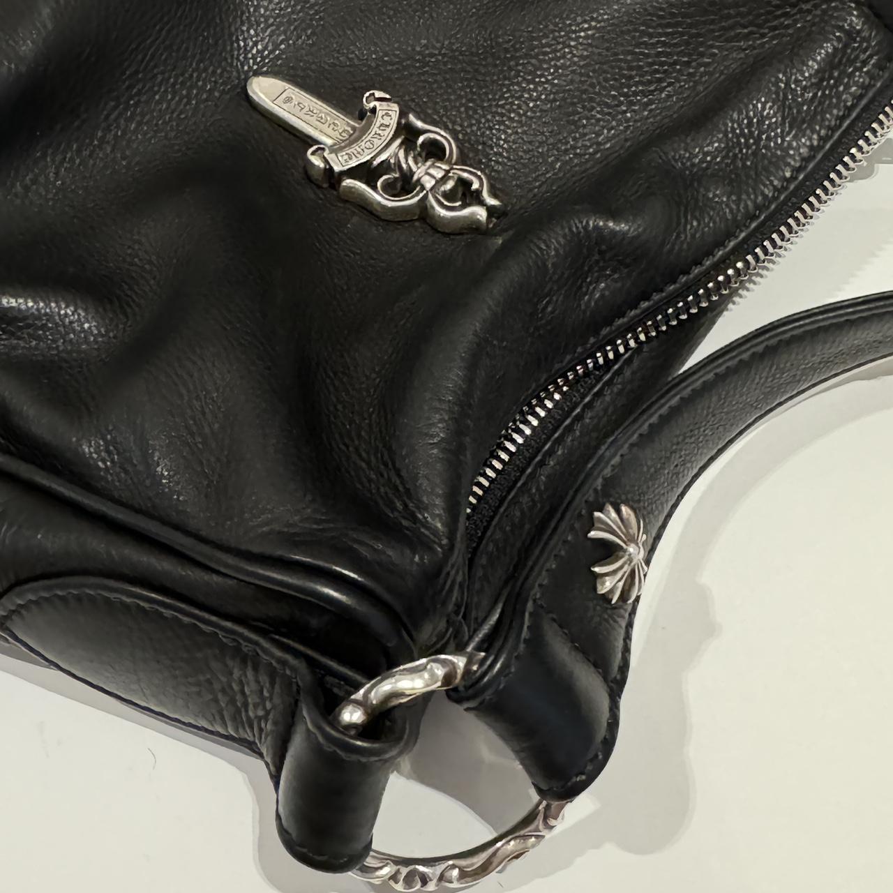 Chrome Hearts black chicken nugget shoulder bag with | Depop Chrome Hearts black chicken nugget shoulder bag with | Depop