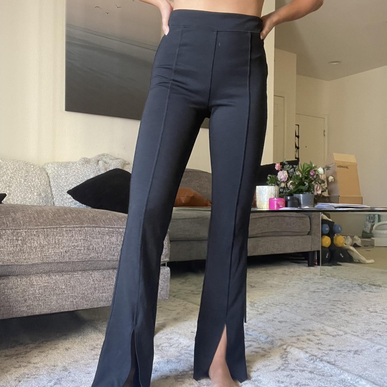 Vuori wide pants with Only worn a couple... Depop