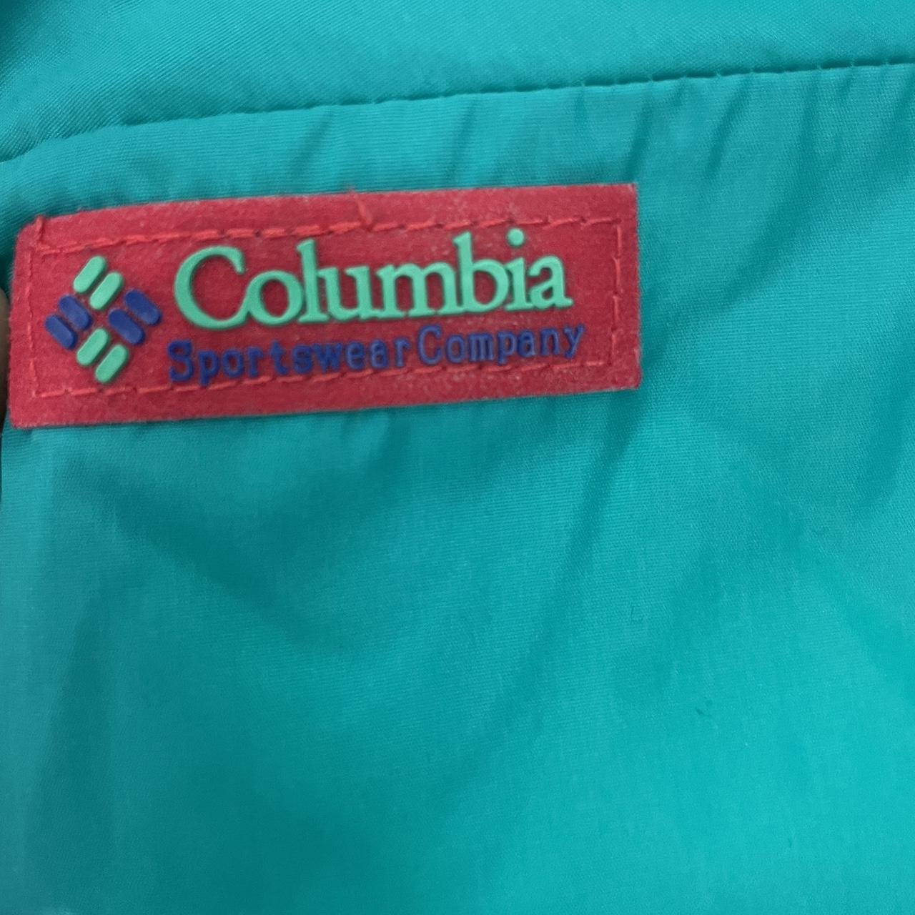 Vintage Columbia reversible puffer jacket - Depop
