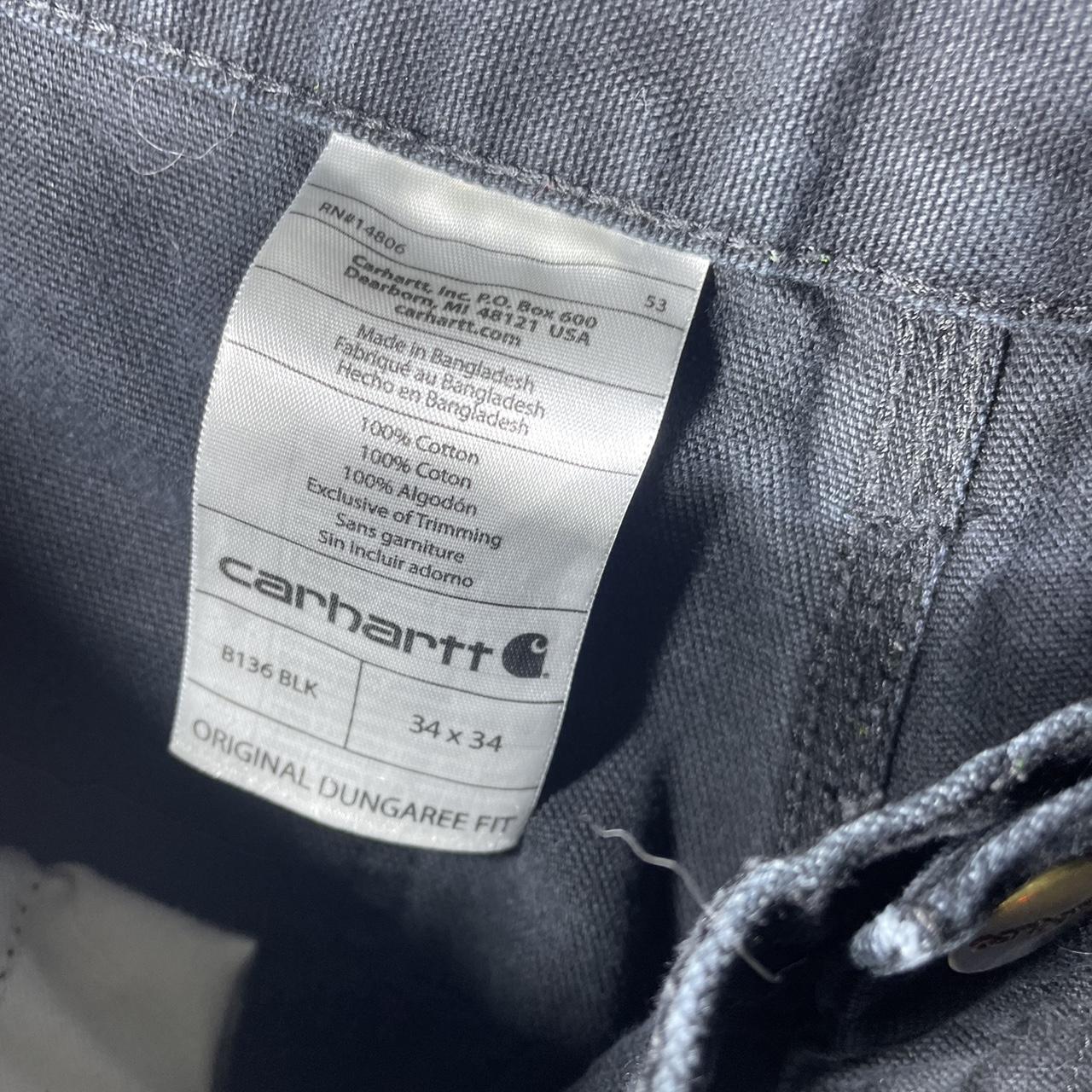 Carhartt Men's Black Jeans | Depop
