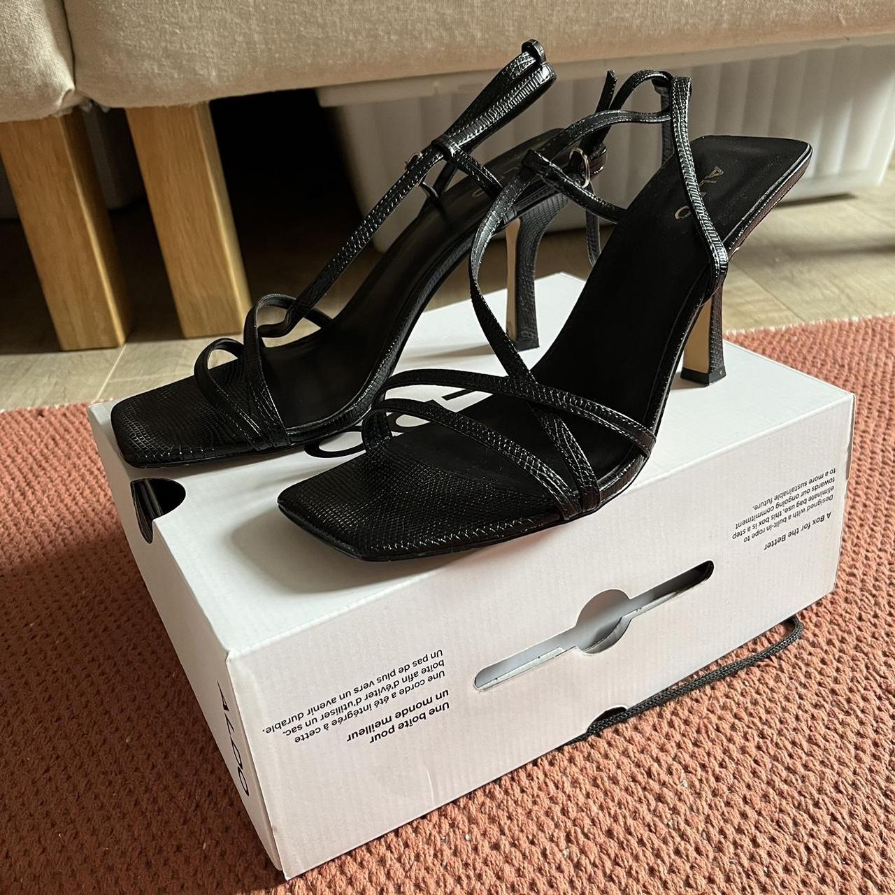 Heels from Aldo. Size UK 8, EU 41 Worn once to... - Depop