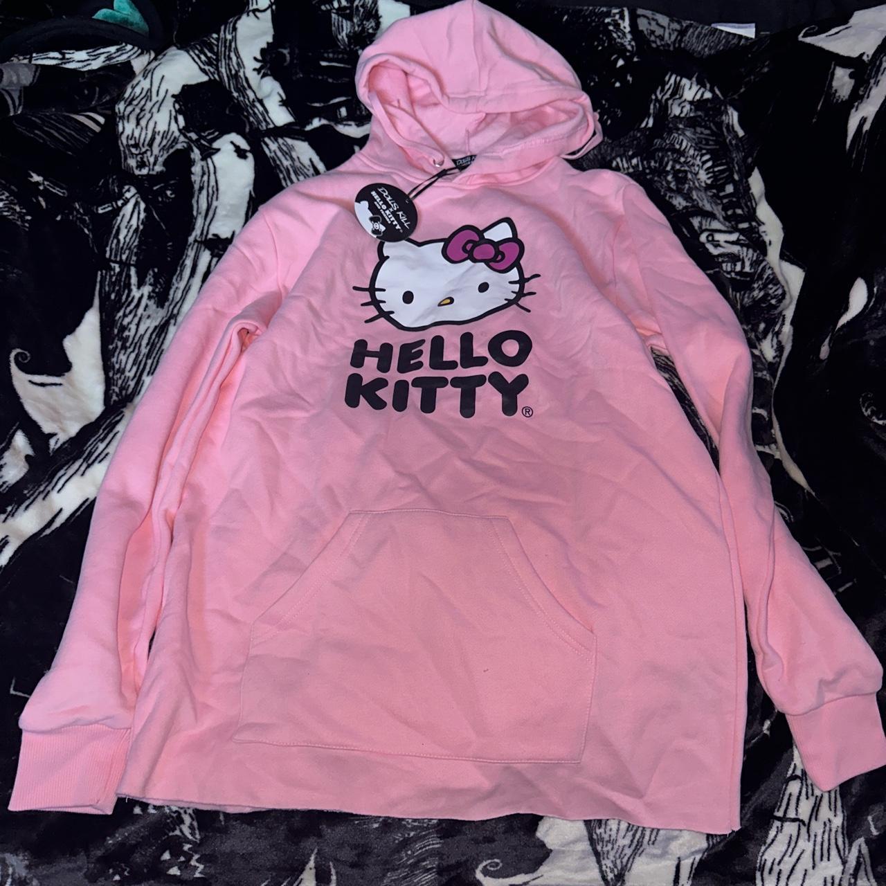 “Hello Kitty” Hello Kitty hoodie. VERY soft. Never... - Depop