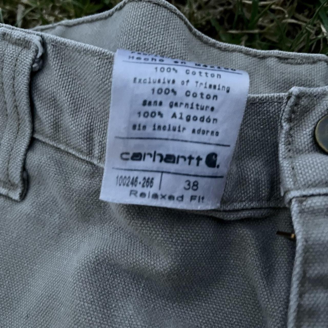 Baggy Carhartt Carpenter Shorts Size 38 •Stain on... - Depop