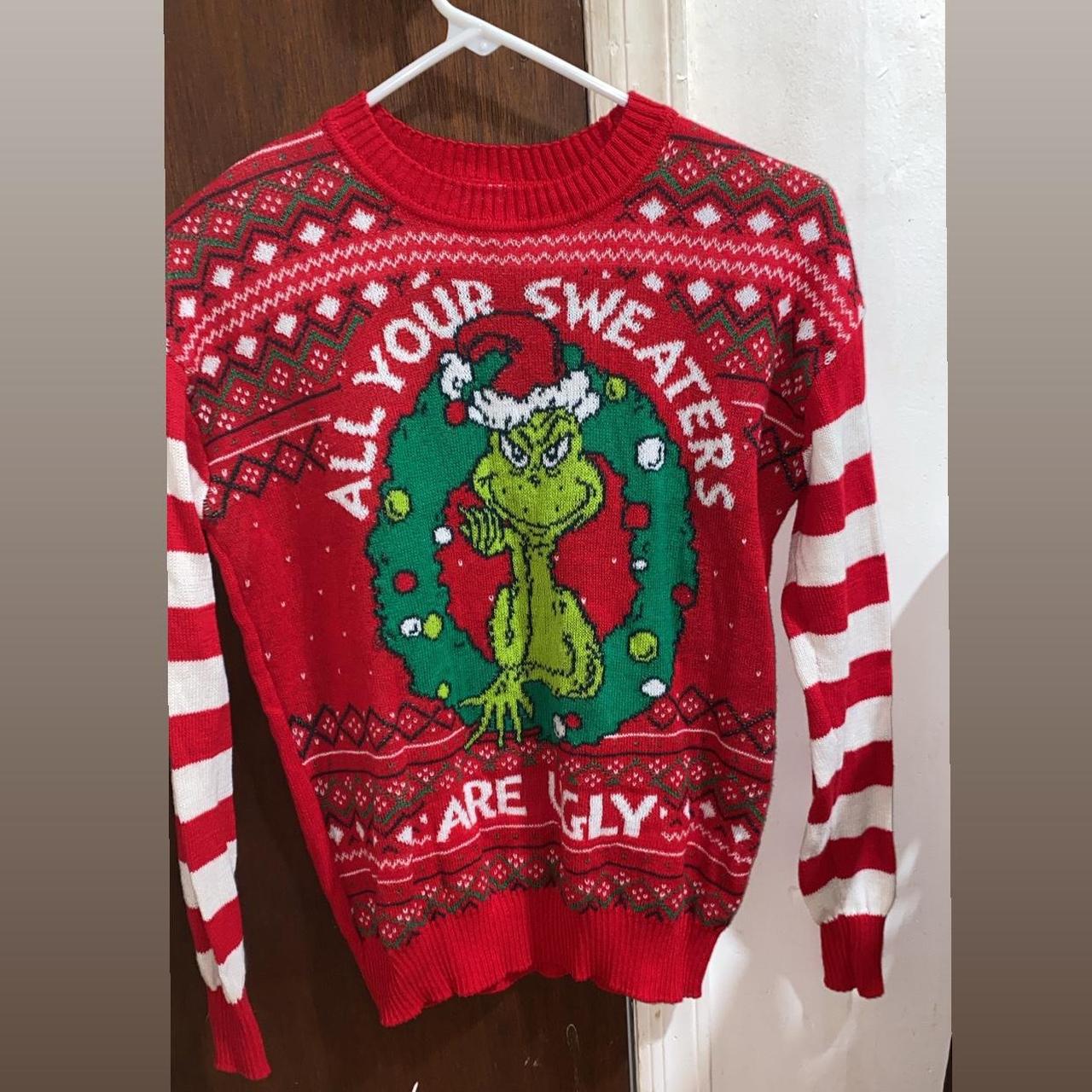 The grinch sweatshirt get ready for Christmas - Depop
