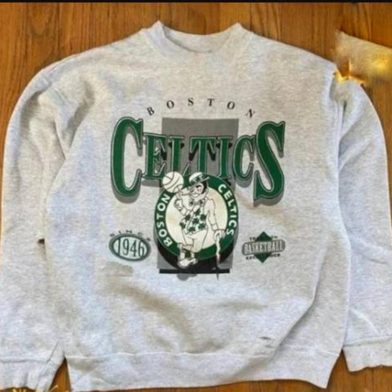 Vintage boston hot sale celtics sweatshirt