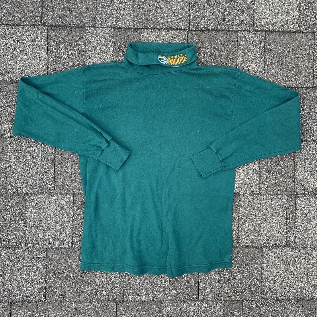 Vintage Men's Sweater - Green - M