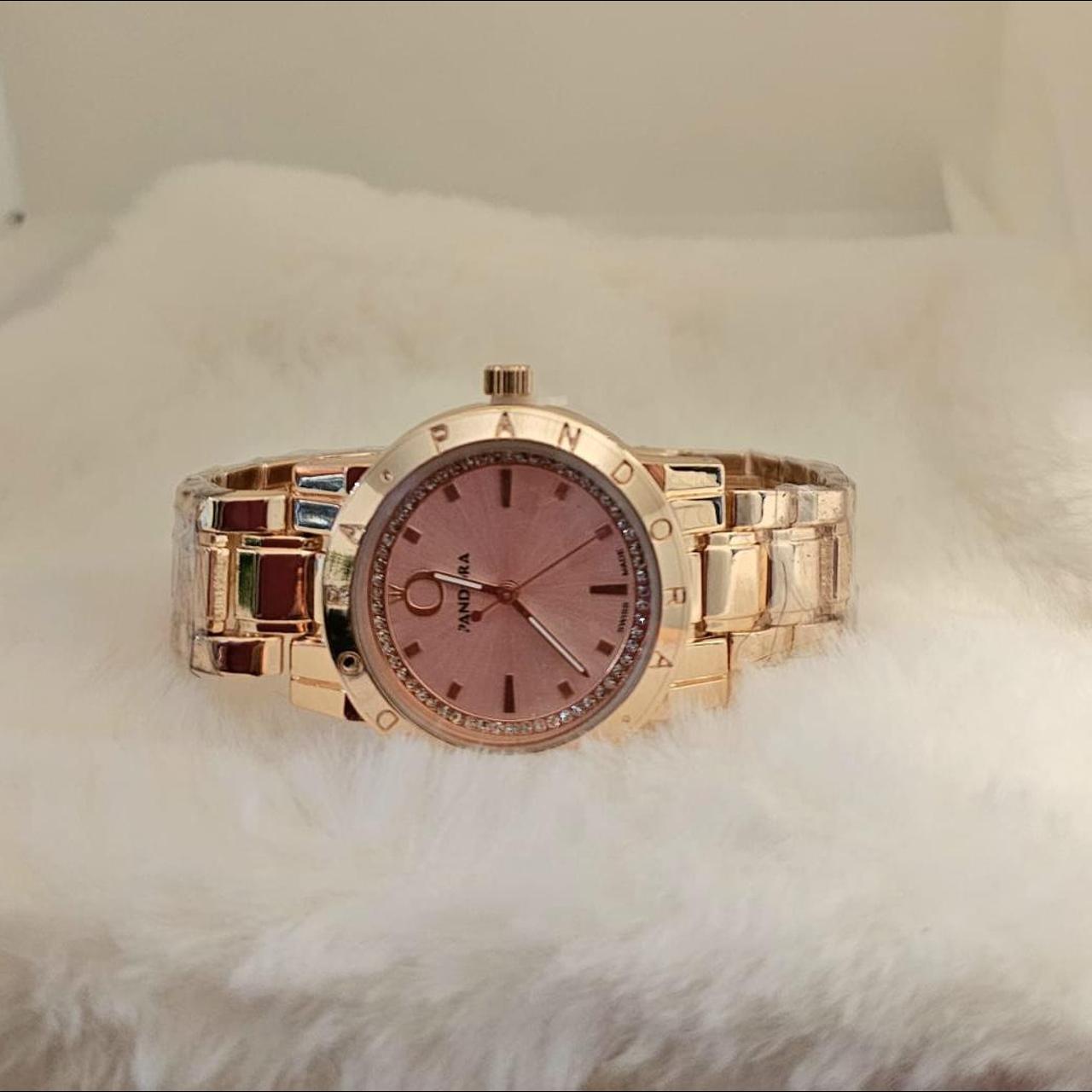 Pandora rose deals gold watch