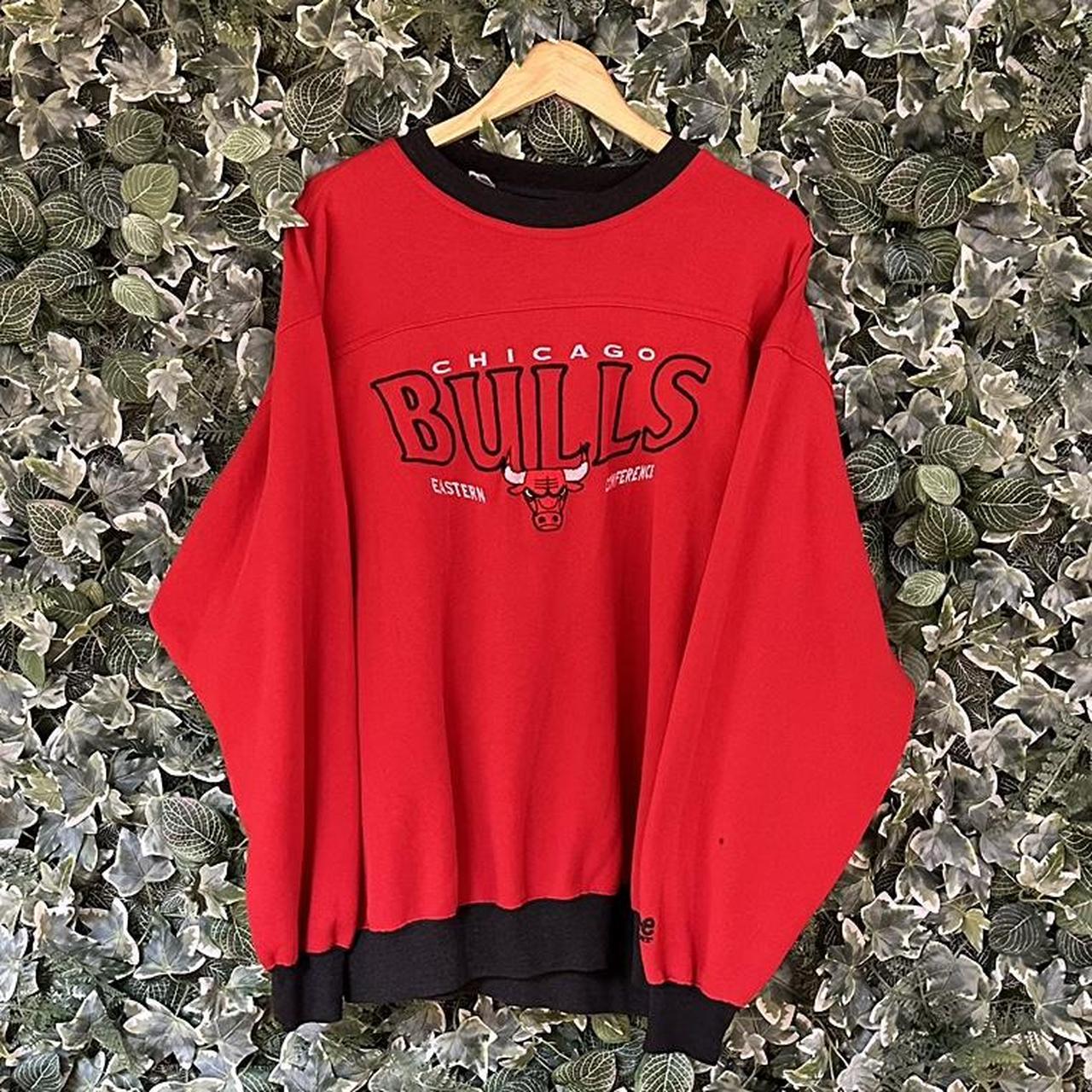 Vintage 90s Bulls Crewneck Sweatshirt ✩ True - Depop