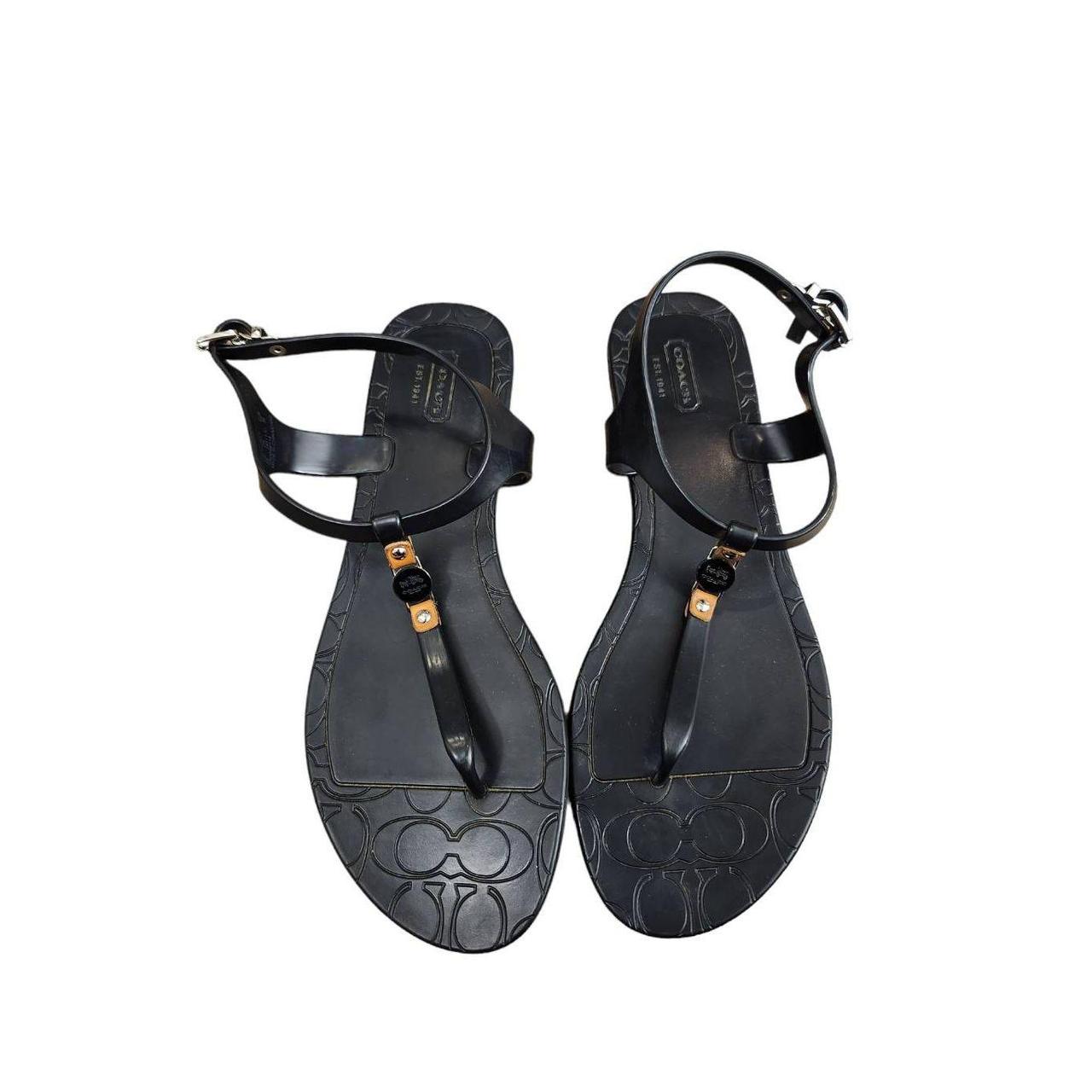 Coach sales plastic sandals