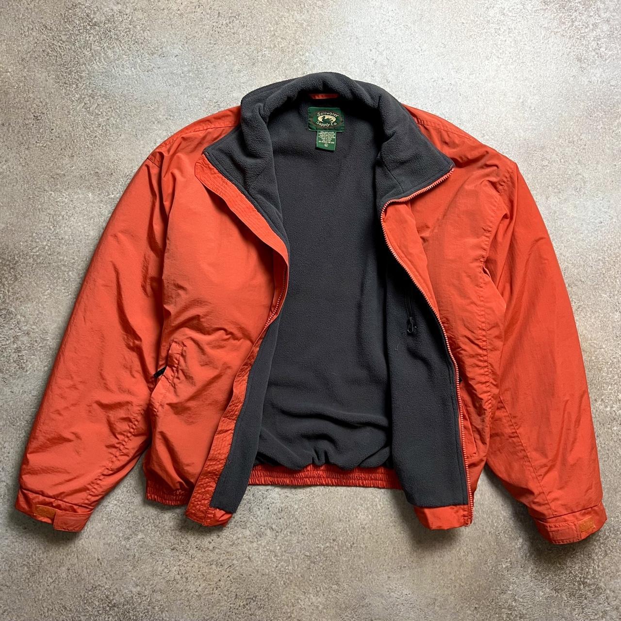 Vintage 90s Cabela s reflective blaze orange. Depop