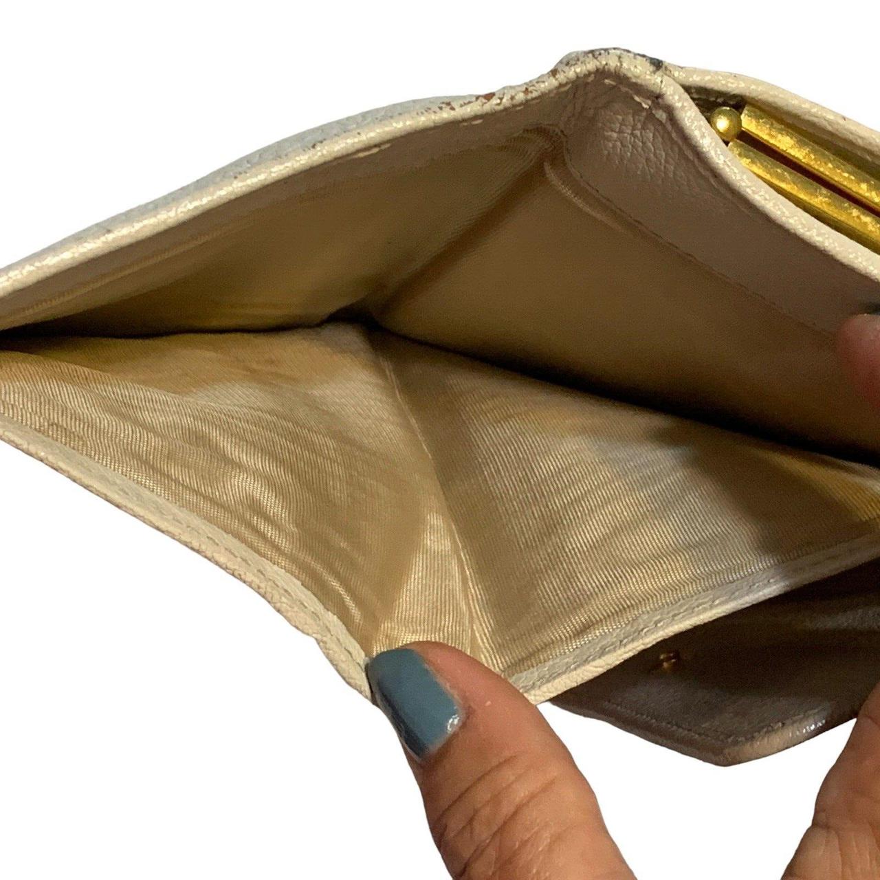 Miu Miu Women's Wallets - Tan/Brown – Miu Miu Lea… - image 7