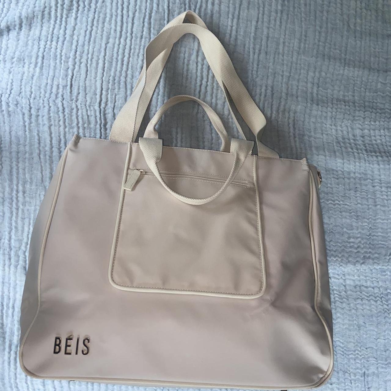 Beis Women's Cream Bag Depop