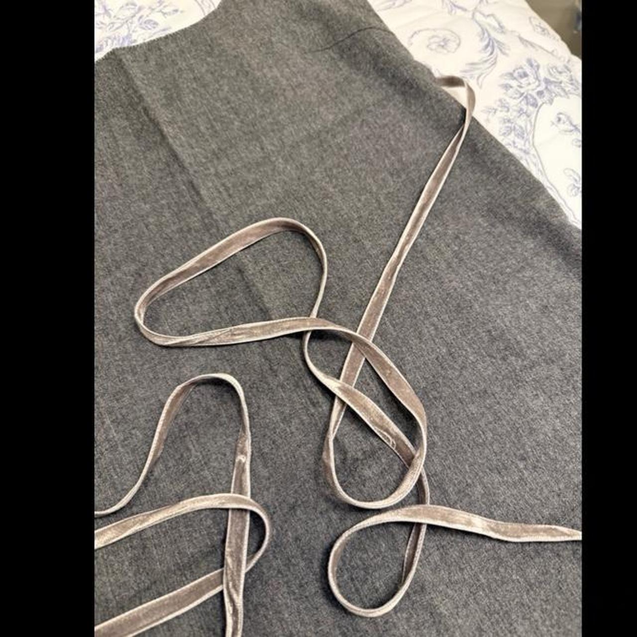 Miu Miu Women's Dress - Grey - S – Miu Miu Mini G… - image 4