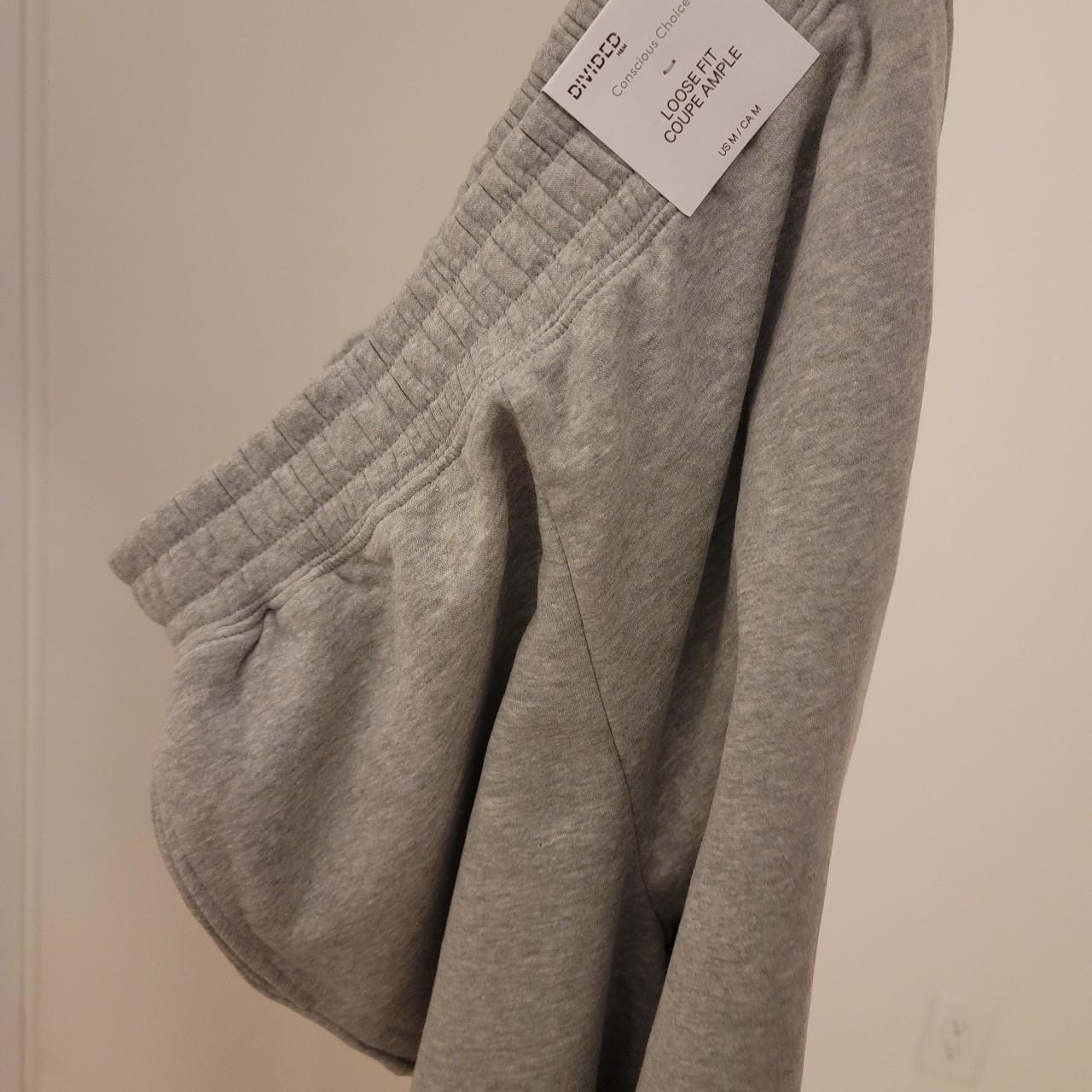 H&M Women's Grey Joggers-tracksuits | Depop