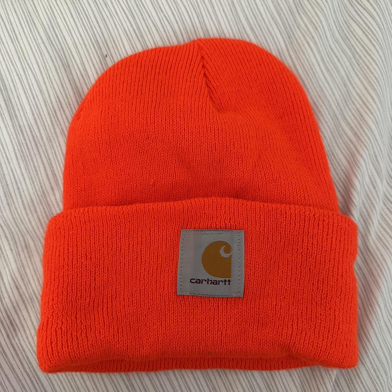 Carhartt Women's Orange Hat | Depop