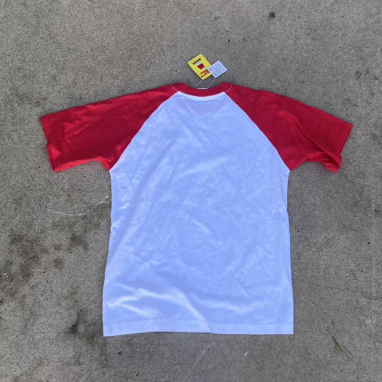 Peanuts Men's White and Red T-shirt (4)