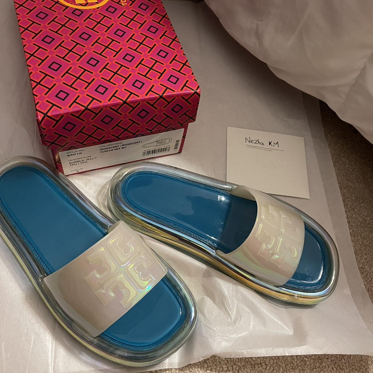 tory burch jelly sandals